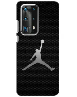 Чехол для Huawei P40 с картинкой «Jordan Dark Carbon»