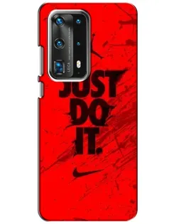 Чехол для Huawei P40 с картинкой «Nike Just Do It»
