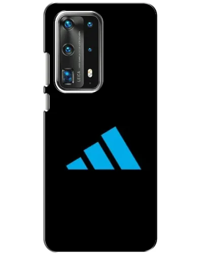 Чехол для Huawei P40 с картинкой «Adidas Cyan Logo»