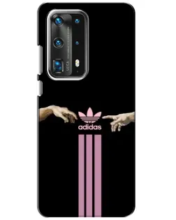 Чехол для Huawei P40 с картинкой «Adidas Hands»
