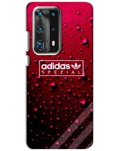 Чехол для Huawei P40 с картинкой «Adidas Gold Marble»