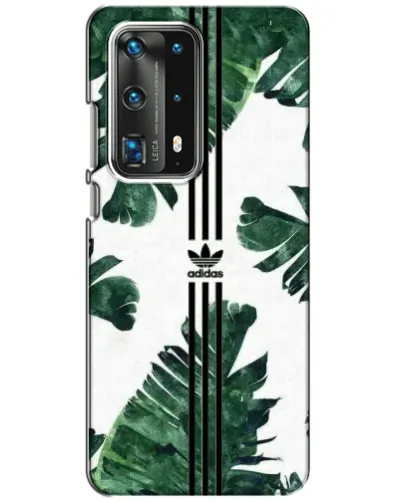 Чехол для Huawei P40 с картинкой «Пальмовые листья адидас»