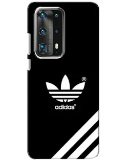 Чехол для Huawei P40 с картинкой «Adidas с диагональными полосами»
