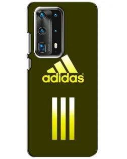 Чехол для Huawei P40 с картинкой «Оливковый градиент Adidas»