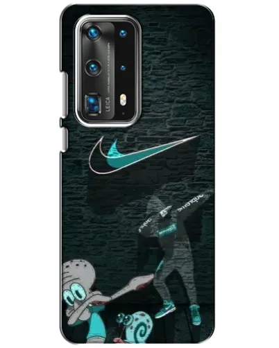 Чехол для Huawei P40 с картинкой «Спортивный арт Nike»