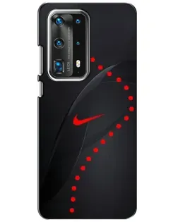 Чехол для Huawei P40 с картинкой «Абстрактный дизайн Nike»