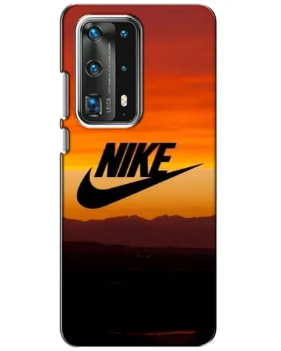 Чехол для Huawei P40 с картинкой «Nike — вечерний горизонт»