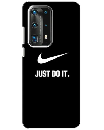 Чехол для Huawei P40 с картинкой «Классический принт Nike»
