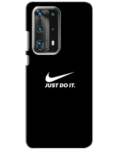 Чехол для Huawei P40 с картинкой «Минимализм от Nike»