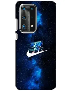 Чехол для Huawei P40 с картинкой «Звездный путь Nike»