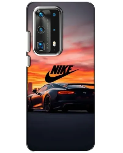 Чехол для Huawei P40 с картинкой «Nike и суперкар»