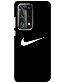 Чехол для Huawei P40 с картинкой «Минималистический Найк»