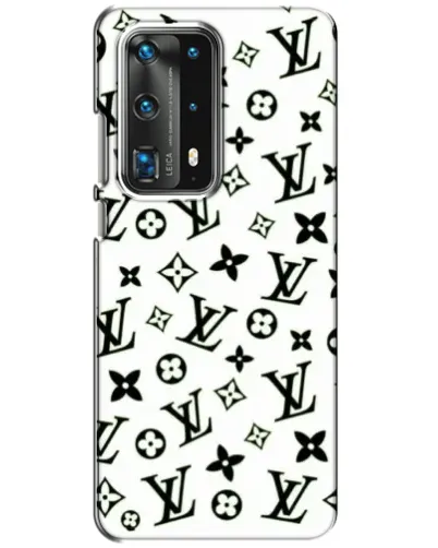 Чехол для Huawei P40 с картинкой «Монохромный хаос LV» Чехол для Huawei P40 с картинкой «Монохромный хаос LV»