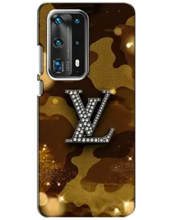 Чехол для Huawei P40 с картинкой «Камуфляжный Louis Vuitton»