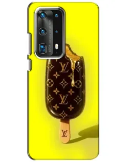 Чехол для Huawei P40 с картинкой «Мороженое от LV»
