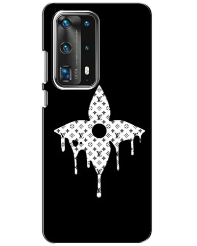 Чехол для Huawei P40 с картинкой «Цветочная монограмма» Чехол для Huawei P40 с картинкой «Цветочная монограмма»