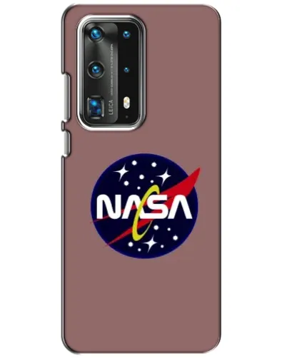 Чехол для Huawei P40 с картинкой «NASA — ретро космос» Чехол для Huawei P40 с картинкой «NASA — ретро космос»