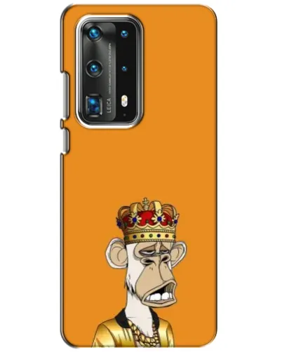 Чехол для Huawei P40 с картинкой «Золотая обезьяна Bored Ape»