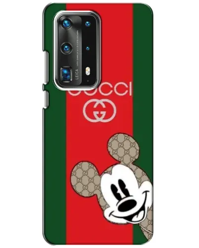 Чехол для Huawei P40 с картинкой «Gucci — полосы и Микки» Чехол для Huawei P40 с картинкой «Gucci — полосы и Микки»