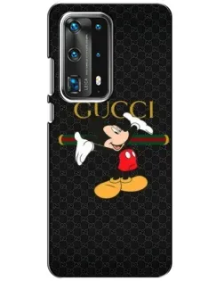Чехол для Huawei P40 с картинкой «Микки Маус Gucci»