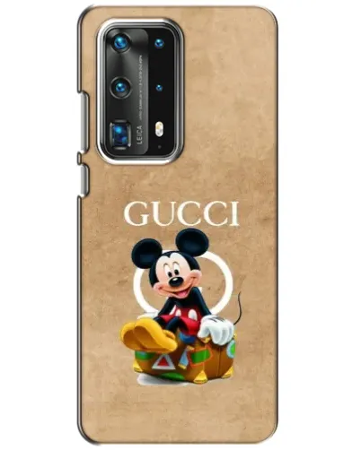 Чехол для Huawei P40 с картинкой «Микки Маус Gucci — крафт» Чехол для Huawei P40 с картинкой «Микки Маус Gucci — крафт»