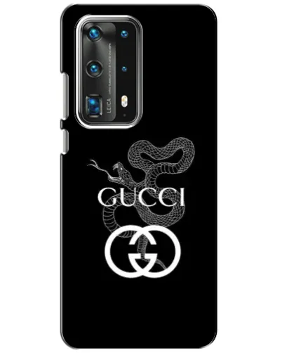 Чехол для Huawei P40 с картинкой «Gucci — серебряная змея» Чехол для Huawei P40 с картинкой «Gucci — серебряная змея»