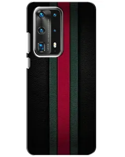 Чехол для Huawei P40 с картинкой «Gucci — неоновая линия»