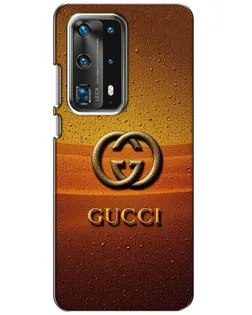 Чехол для Huawei P40 с картинкой «Gucci — солнечный градиент»