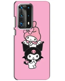 Чохол для Huawei P40 з картинкою «My Melody та Kuromi»