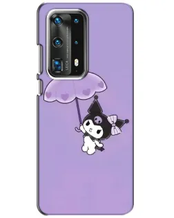 Чохол для Huawei P40 з картинкою «Kuromi з парасолькою»
