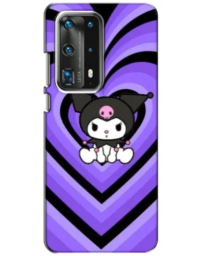 Чохол для Huawei P40 з картинкою «Kuromi та фіолетові серця» Чохол для Huawei P40 з картинкою «Kuromi та фіолетові серця»