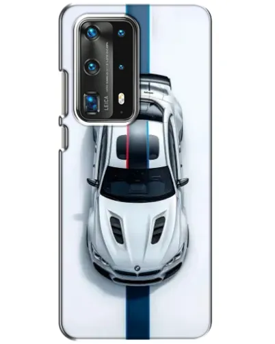 Чехол для Huawei P40 с картинкой «Вид сверху — BMW M»