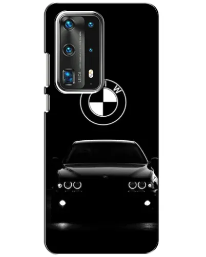 Чехол для Huawei P40 с картинкой «BMW — взгляд из темноты»