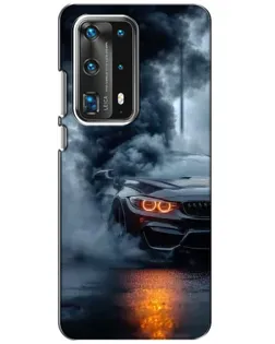 Чехол для Huawei P40 с картинкой «BMW M-Power — абстракция»