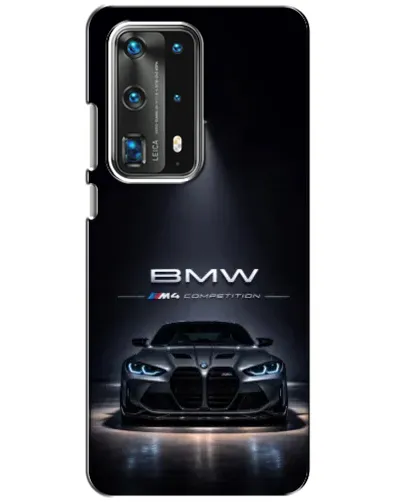 Чехол для Huawei P40 с картинкой «BMW сквозь ночной город» Чехол для Huawei P40 с картинкой «BMW сквозь ночной город»