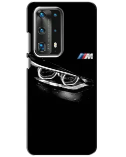 Чехол для Huawei P40 с картинкой «BMW — взгляд тигра»