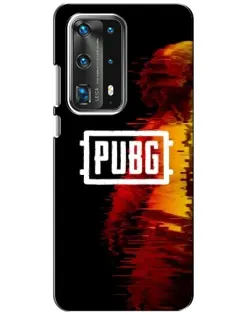 Чохол для Huawei P40 з картинкою «Яскравий логотип PUBG»