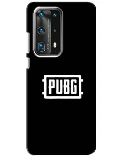 Чохол для Huawei P40 з картинкою «Лого BMW — металевий блиск»