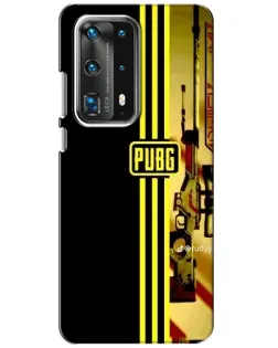 Чохол для Huawei P40 з картинкою «PUBG — камуфляжний шолом»