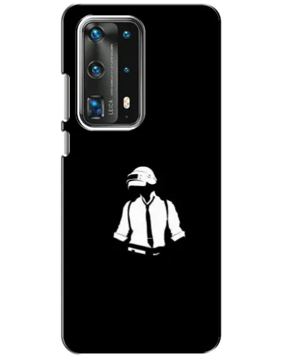 Чохол для Huawei P40 з картинкою «PUBG — білий шолом» Чохол для Huawei P40 з картинкою «PUBG — білий шолом»