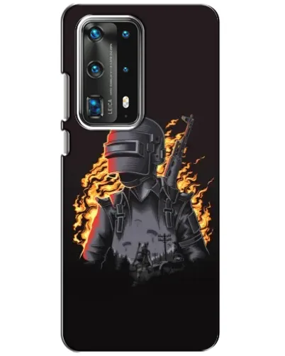 Чохол для Huawei P40 з картинкою «PUBG — вогняний силует» Чохол для Huawei P40 з картинкою «PUBG — вогняний силует»