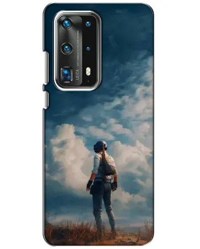 Чохол для Huawei P40 з картинкою «Герой PUBG на скелі» Чохол для Huawei P40 з картинкою «Герой PUBG на скелі»