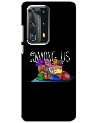 Чохол для Huawei P40 з картинкою «Логотип Among Us»