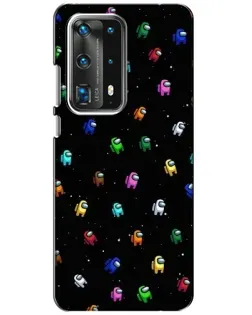 Чохол для Huawei P40 з картинкою «Екіпаж Among Us»