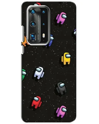 Чохол для Huawei P40 з картинкою «Космічний патерн Among Us»