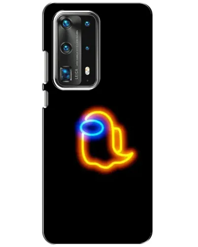 Чохол для Huawei P40 з картинкою «Among Us неонове сяйво»