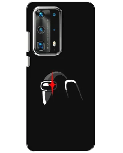 Чохол для Huawei P40 з картинкою «Among Us шолом»