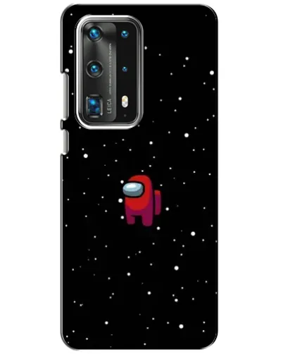 Чохол для Huawei P40 з картинкою «Червоний Among Us»
