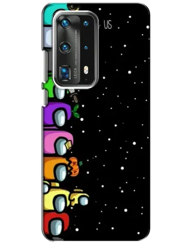 Чохол для Huawei P40 з картинкою «Команда Among Us»