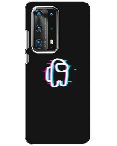 Чохол для Huawei P40 з картинкою «Among Us неон»